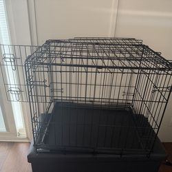 Small Metal Dog Crate OBO 24 Inch