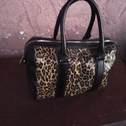 Leopard hand bag, Bolsa De Mano Estilo Leopardo