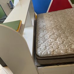 Twin Bed With Mattress 