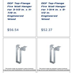 12 Inch Top Wall Flange