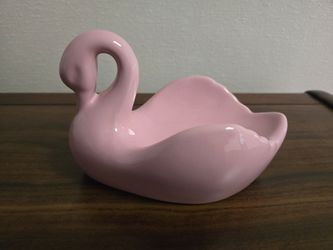 Pink swan