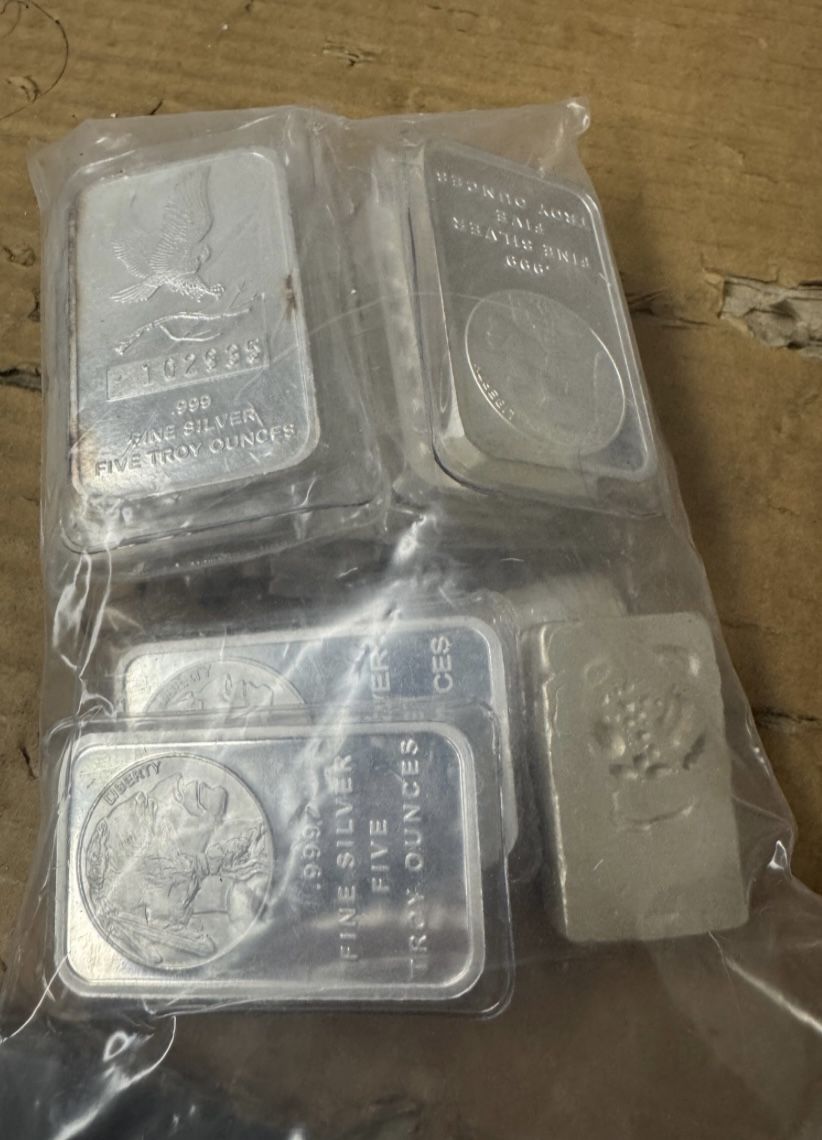 10oz Silver Bullion Bars