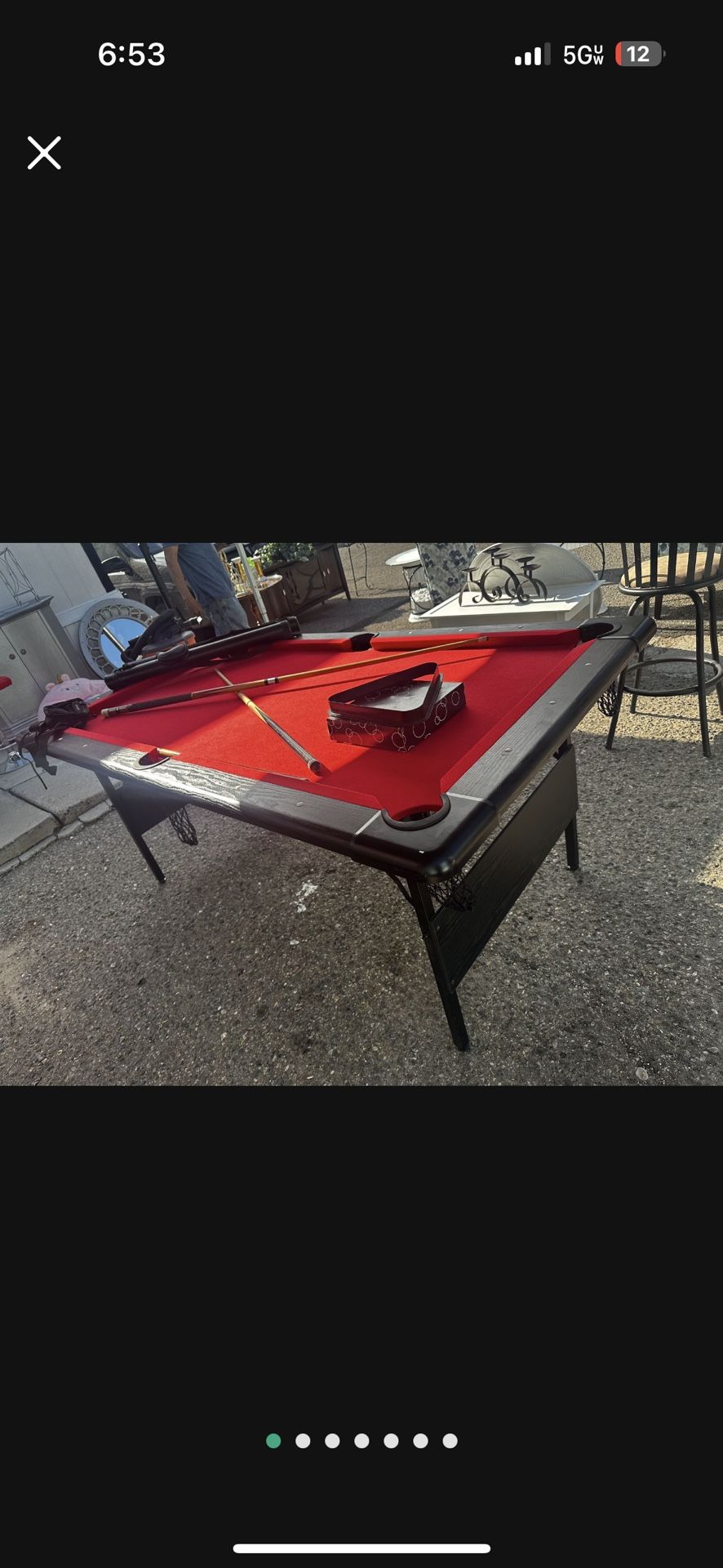 Foldable Pool Table 