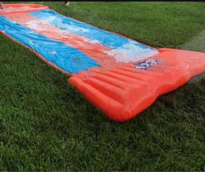 Bestway H2OGO! 18' Triple Water Slip N and Slide Kid's Pool Toys Outdoor SummerFirm $40