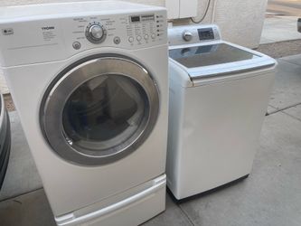 Washer and dryer set