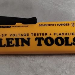 Klein Tool Voltage Tester With Flash Light