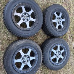 Blizzak Winter Tires 5x110 LP Adventure Rims