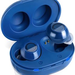 Rechargeable Hearing Aids for hearing loss- blue