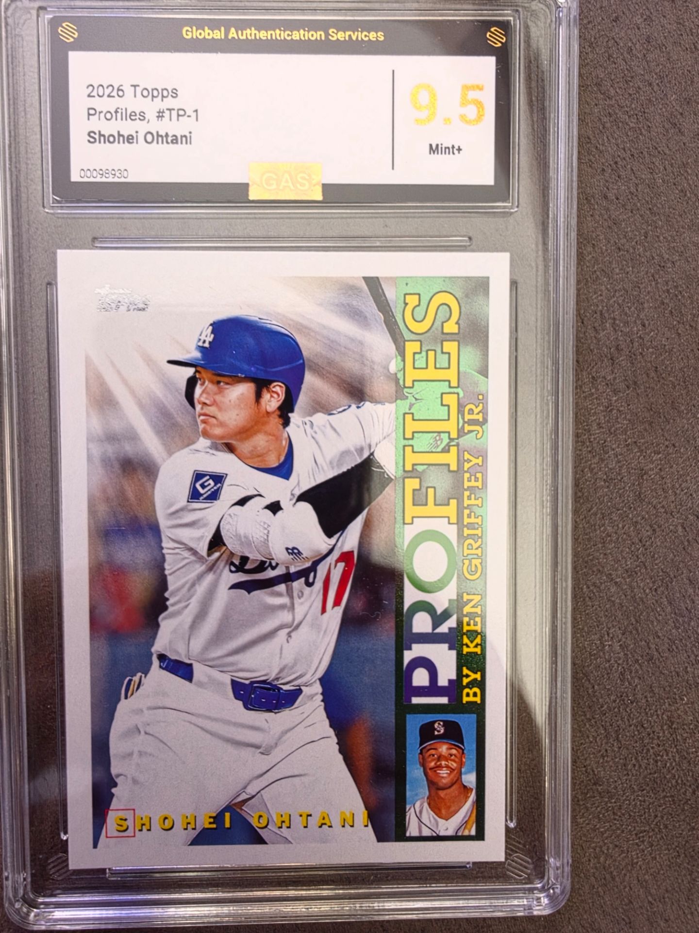 Shohei ohtani Ken Griffey Jr