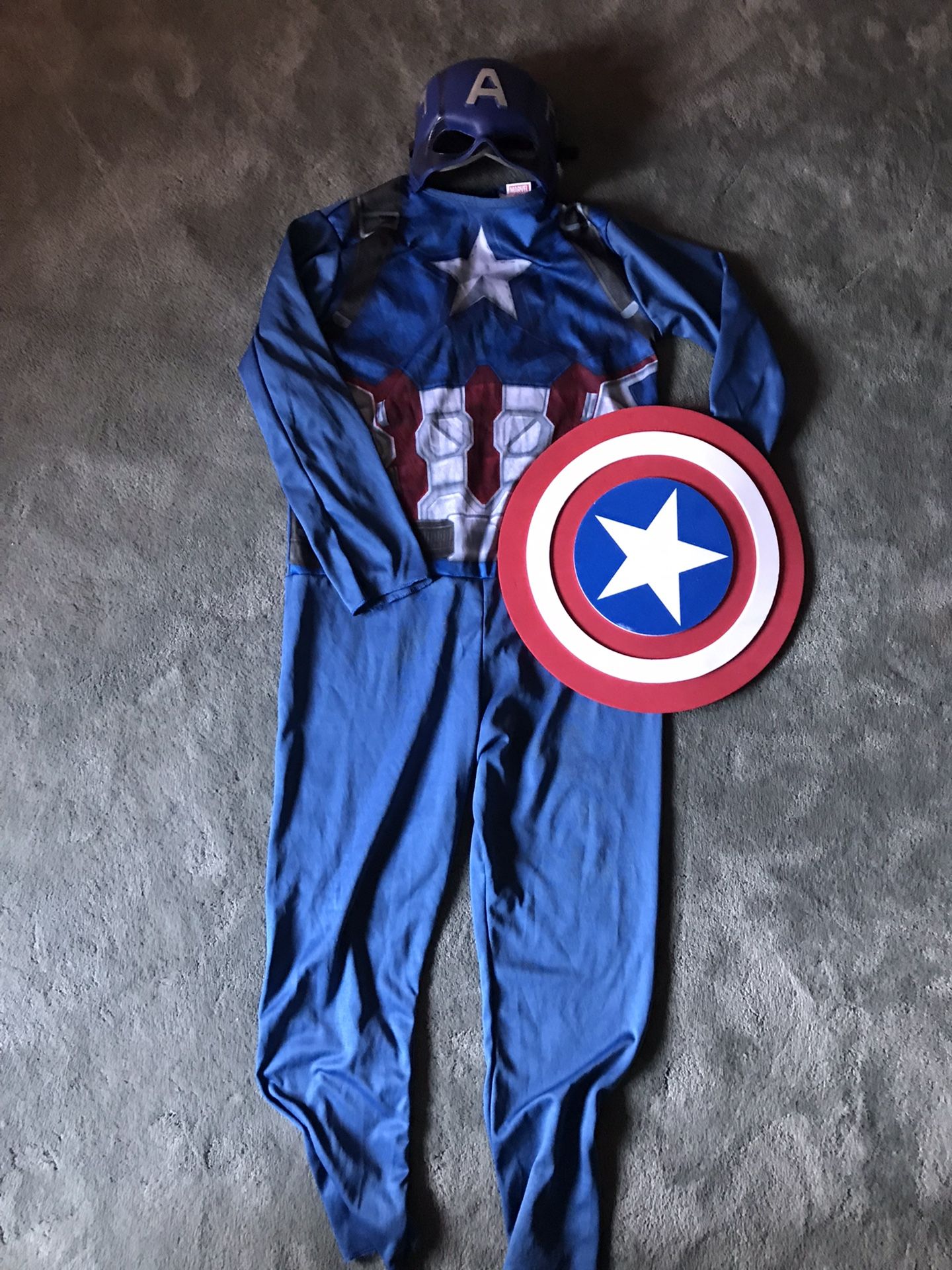 Captain America kids costume- size small