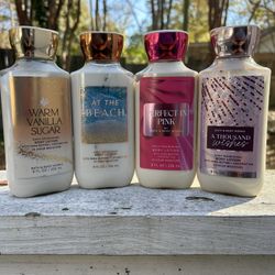 Bath & body Works assorted lotions