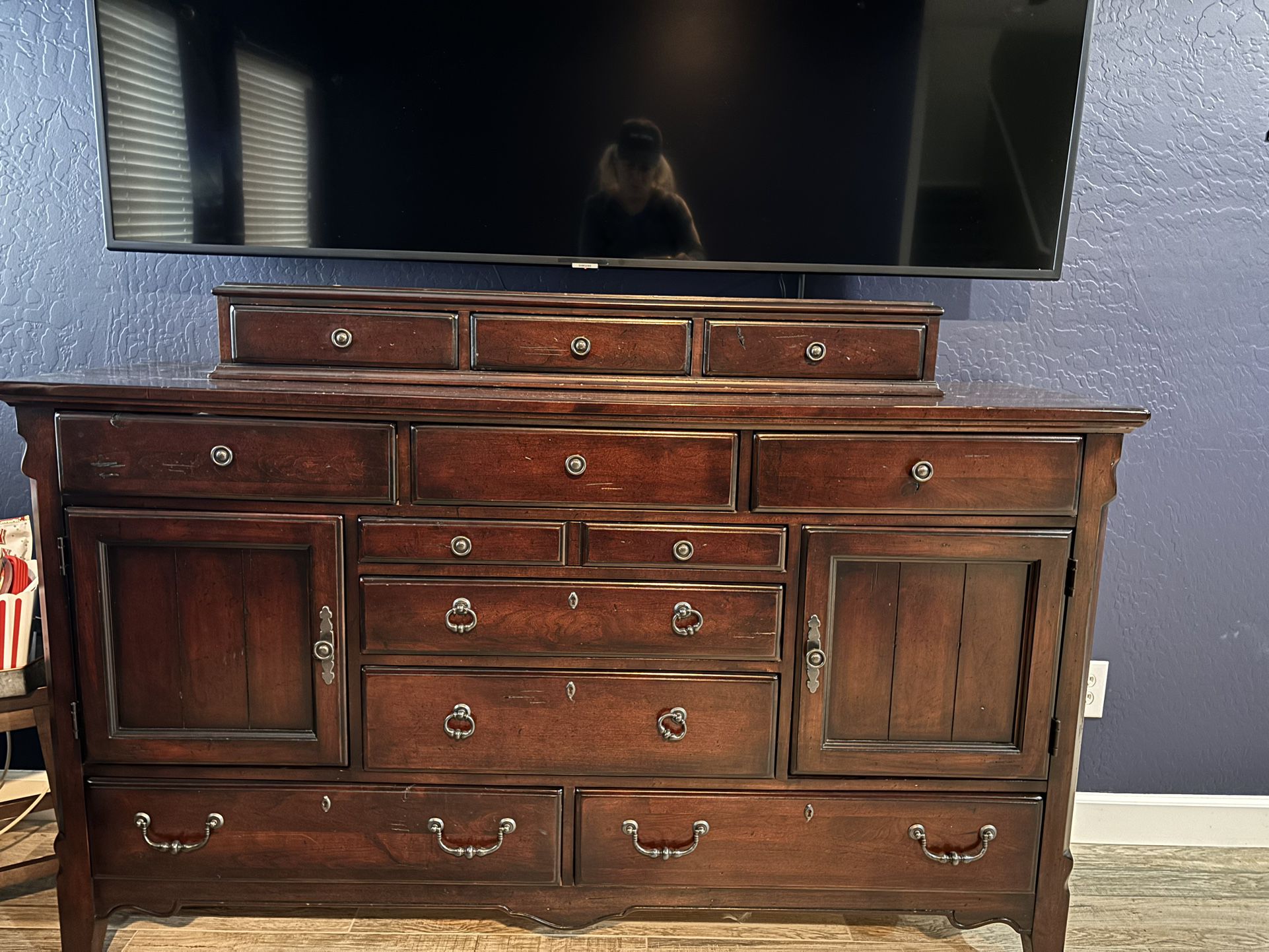 All Sold Wood Dresser/ Tv Console 