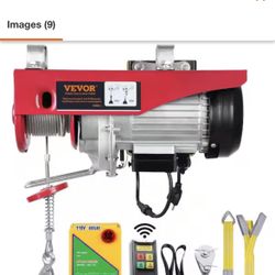 Electric 880 Lb Winch