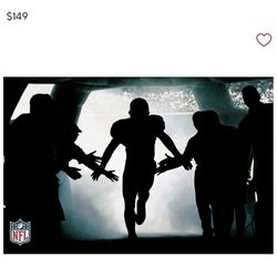 Pottery Barn NFL Rush The Field Wall Mural 