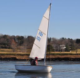 9' Dyer Dhow Sailing Dingy Sailboat MASSACHUSETTS