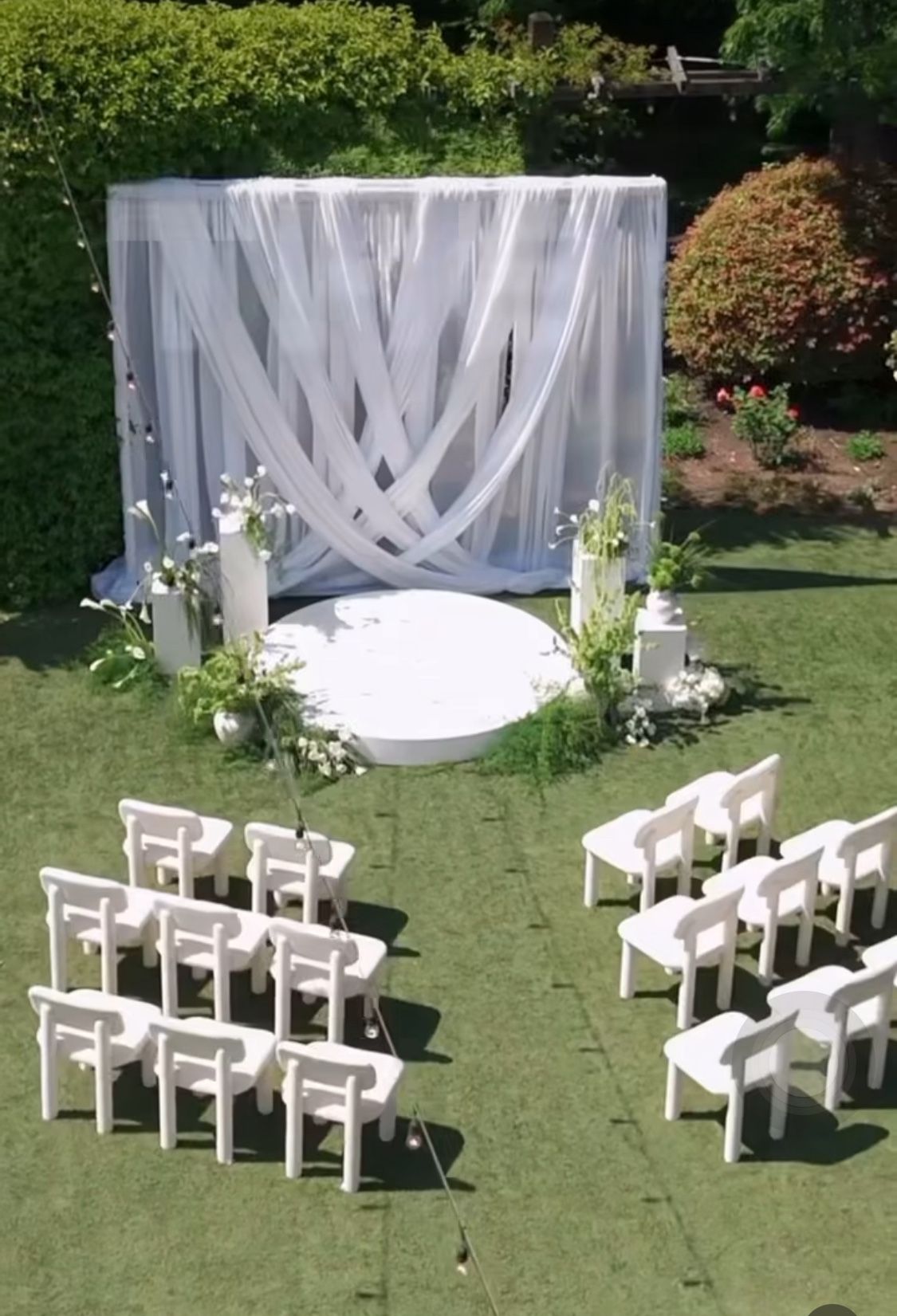 8x8 Wedding Stage