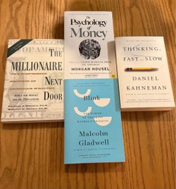 Money, Mindset & Psychology Book Bundle – 4 Bestsellers