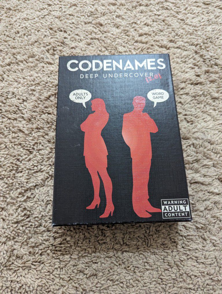 Codenames Deep Undercover 2.0 Boardgame
