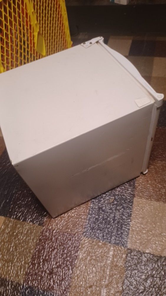 White Mini Refrigerator By Magic Chef - $25