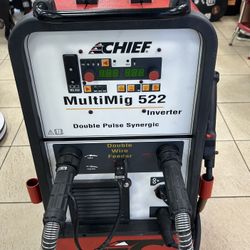 Chief wire feed welding multimig 522 inverter  ( Hablamos Espanol )