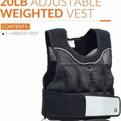 20lb Weighted workout vest