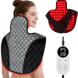 Red Light Therapy for Body, 3-in-1 Near Infrared Red Light Therapy for Shoulder Back Neck 1485/17)
