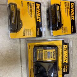 Dewalt battery and charge