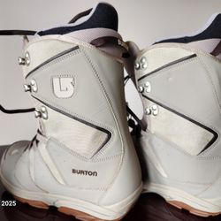 Like New Snowboarding Shoes and Helmet