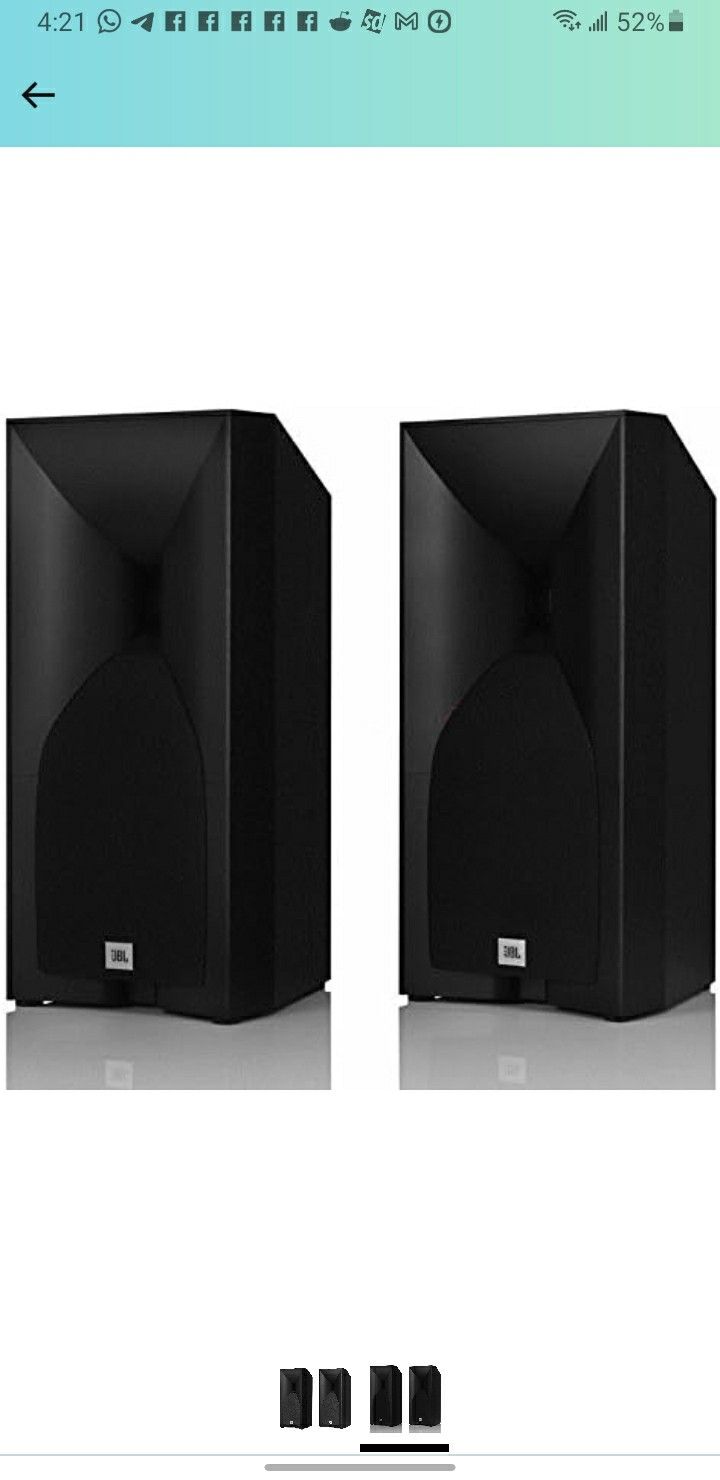 JBL Studio 530BK Speakers (Pair)