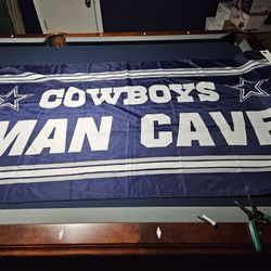 Cowboys Man Cave Banner