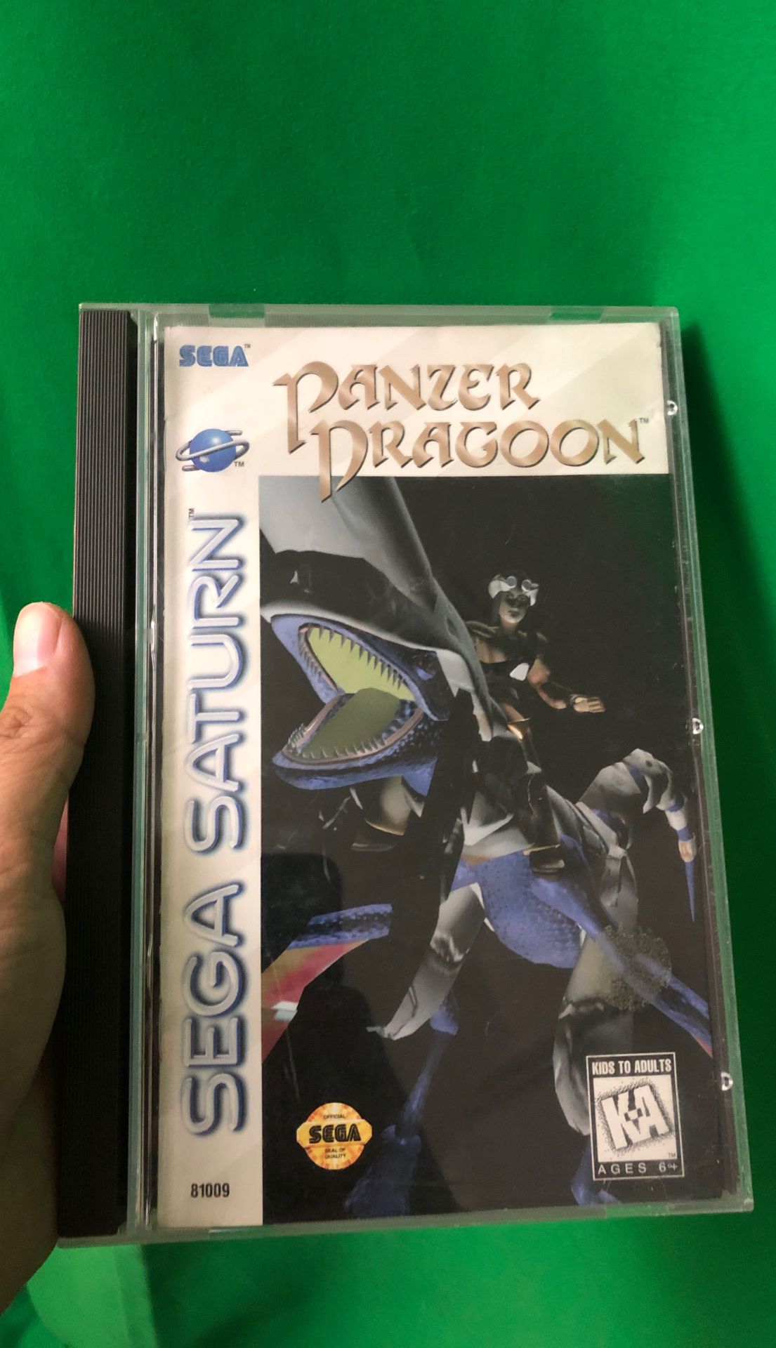 Panzer Dragoon (Sega Saturn, Good Condition) Complete ***RARE***