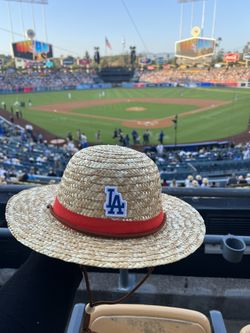 La Dodgers Luffy One Piece Straw Hat 