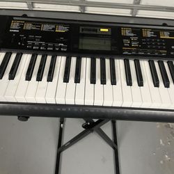 2 Casio Keyboards + Stand – $95