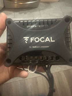 Crossover marca focal 12-18dB/oct