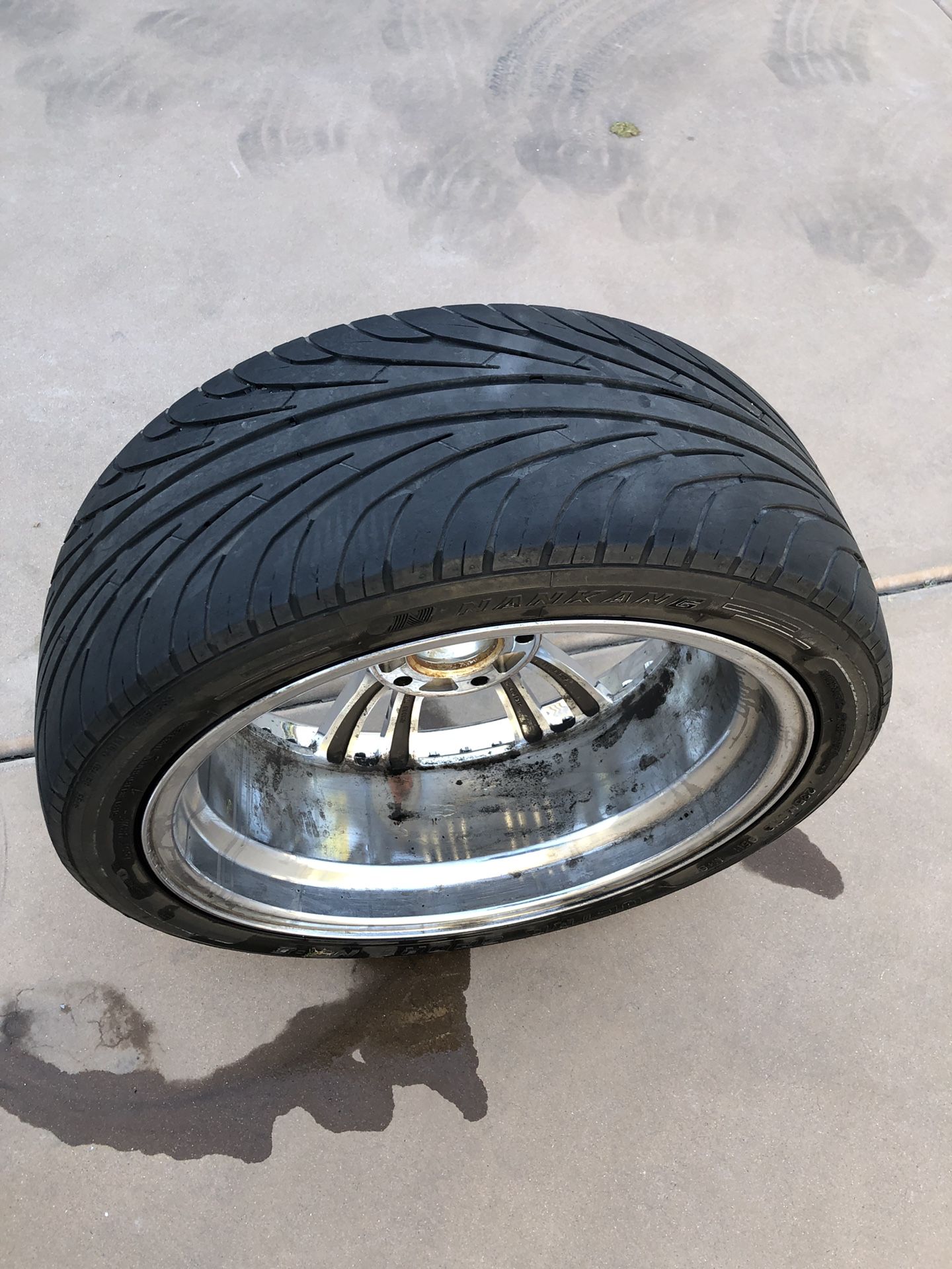 Chrome Rims and tires