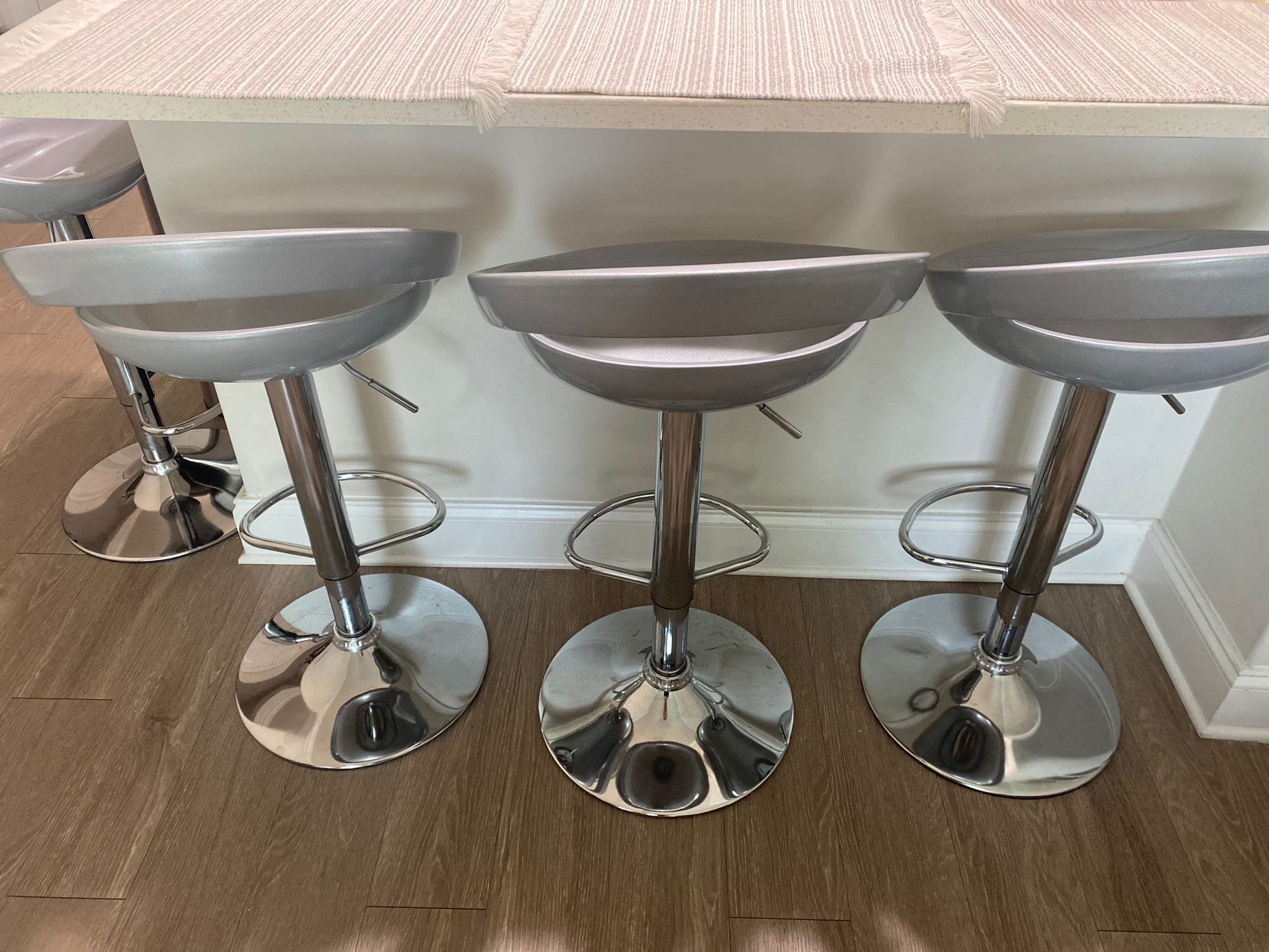 Barstools 4 Grey