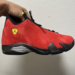 Air Jordan Retro 14s Ferrari $120 FIRM NO TRADES 