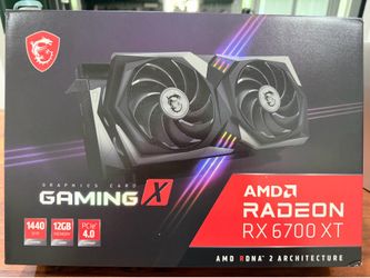 MSI RX 6700 XT Gaming X Graphics Card