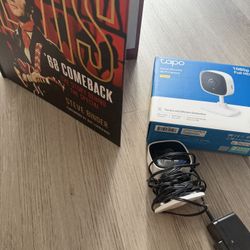 Selling A Tapo Security Camera For Home And New ELVIS BOOK TOGETHER FOR $40 Cash