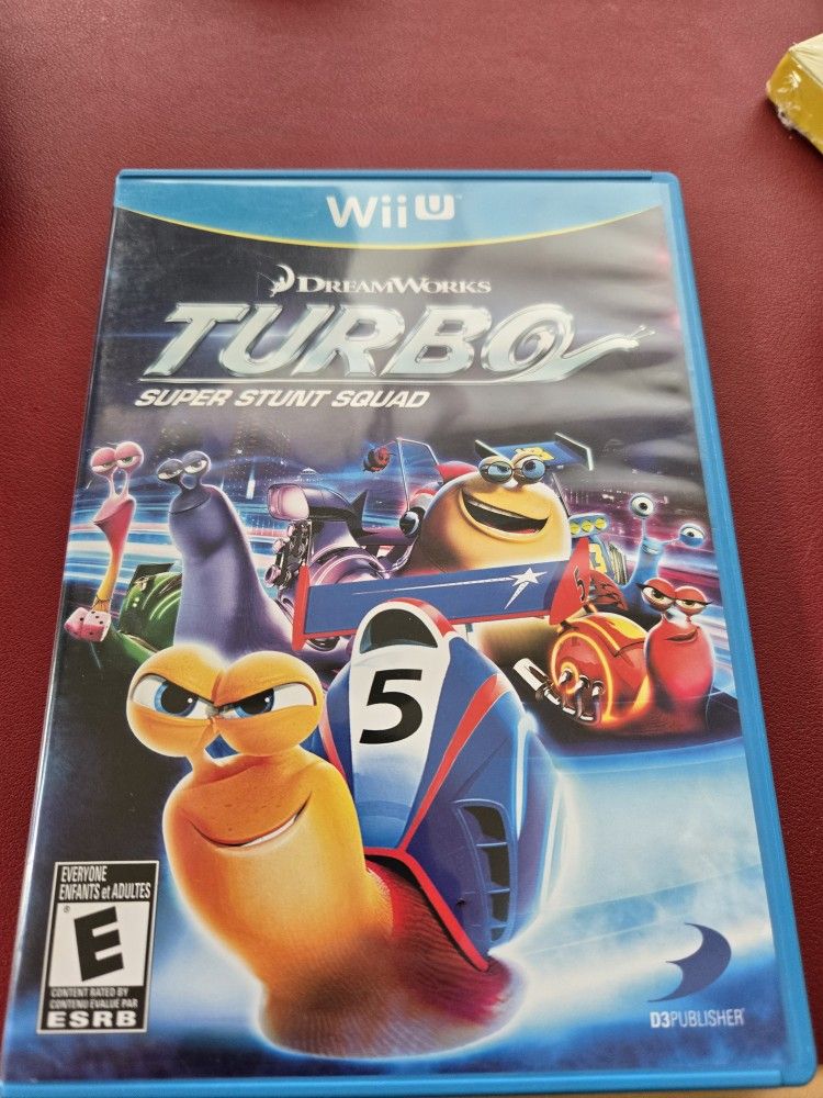 Wii U Game, Turbo Super Stunt Squad, Complete