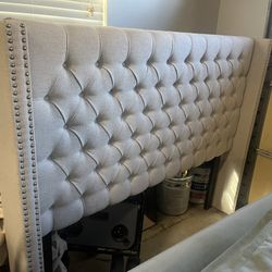 Queen Tufted Headboard 