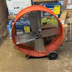 New!! Commercial Electric 30 in. Heavy Duty 2-Speed Direct Drive Drum Fan