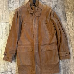 Brooks Brothers Suede Men’s Coat Size Medium New