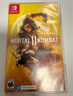 Mortal Kombat 11 Nintendo Switch – Case Only – No Game