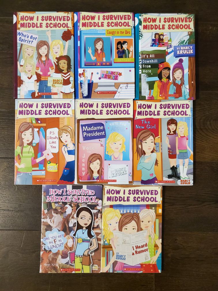 Kids Books- How I Survived Middle School Chapter Books