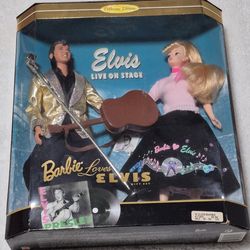 Barbie Loves Elvis Gift Set 1996 Collector Edition
