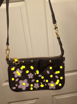 L Cherry Blossom Pochette Bag
