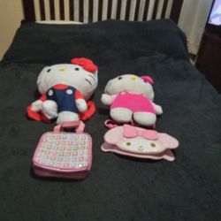 Hello Kitty And Friends Lot Of Plushies Total Of 13 