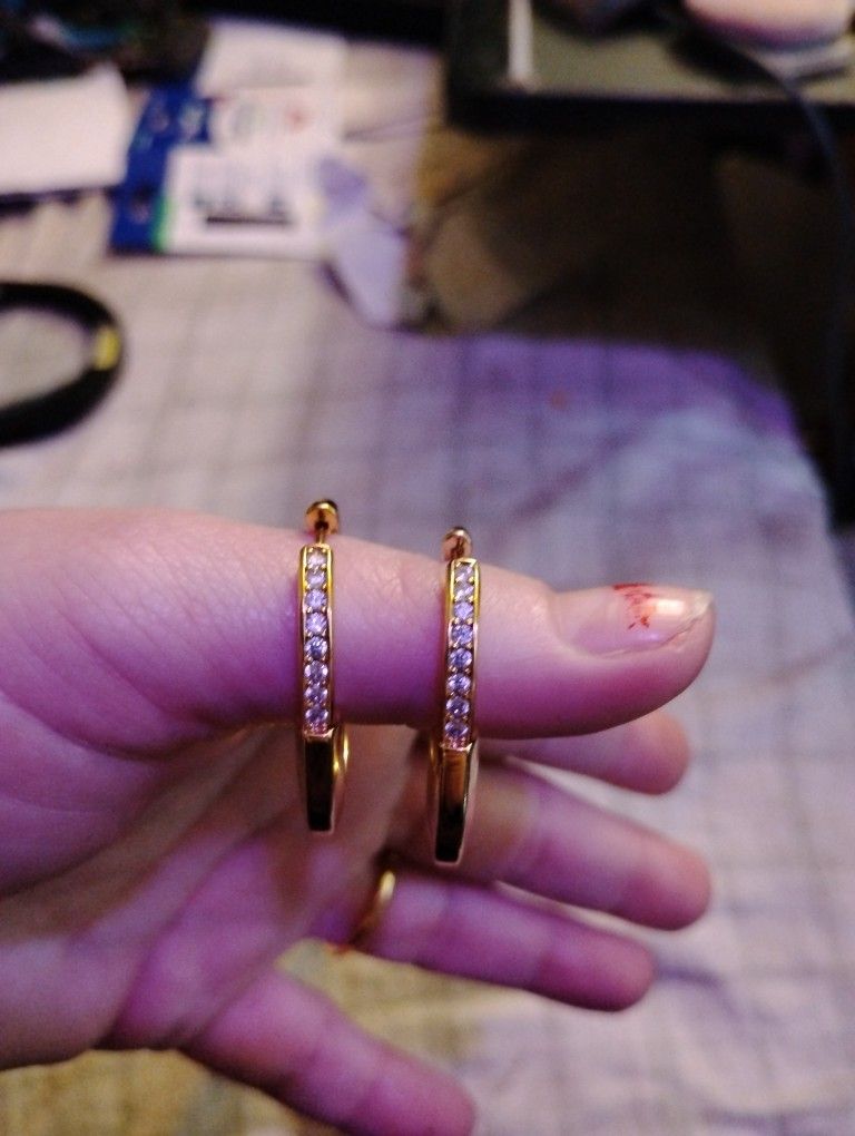 Tiffany &Co Hoops
