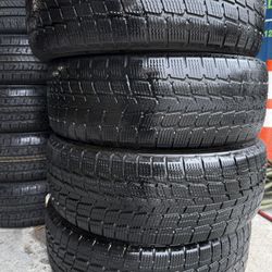 225/55R18  4  used tires  